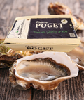 Coffret en bois d'huîtres Poget Fine de Claire d'Oléron fraîcheur et qualité supérieure